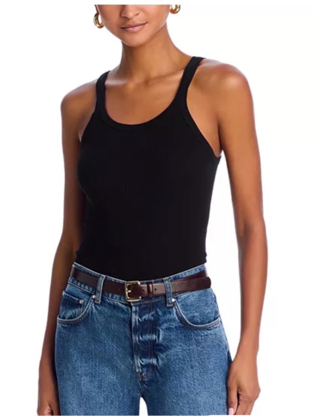 Re/done x Hanes sleeveless bodysuit